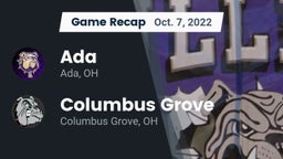 Recap: Ada  vs. Columbus Grove  2022