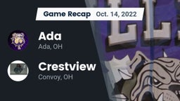 Recap: Ada  vs. Crestview  2022