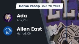Recap: Ada  vs. Allen East  2023