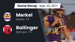 Recap: Merkel  vs. Ballinger  2017