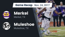 Recap: Merkel  vs. Muleshoe  2017