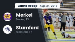 Recap: Merkel  vs. Stamford  2018