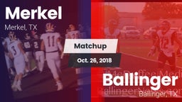Matchup: Merkel  vs. Ballinger  2018