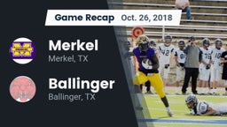 Recap: Merkel  vs. Ballinger  2018