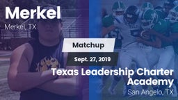Matchup: Merkel  vs. Texas Leadership Charter Academy  2019