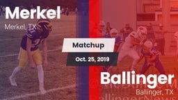 Matchup: Merkel  vs. Ballinger  2019