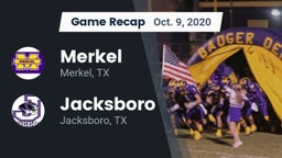 Recap: Merkel  vs. Jacksboro  2020