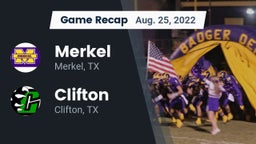 Recap: Merkel  vs. Clifton  2022