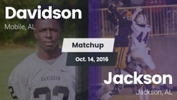 Matchup: Davidson vs. Jackson  2016