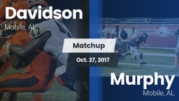 Matchup: Davidson vs. Murphy  2017