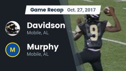 Recap: Davidson  vs. Murphy  2017