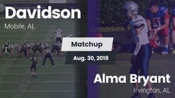 Matchup: Davidson vs. Alma Bryant  2019