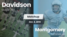 Matchup: Davidson vs. Montgomery  2019