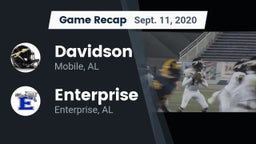 Recap: Davidson  vs. Enterprise  2020