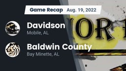 Recap: Davidson  vs. Baldwin County  2022