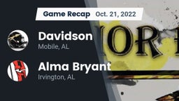 Recap: Davidson  vs. Alma Bryant  2022