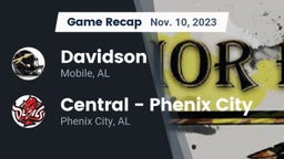Recap: Davidson  vs. Central  - Phenix City 2023