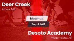 Matchup: Deer Creek vs. Desoto Academy  2017