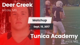 Matchup: Deer Creek vs. Tunica Academy 2017