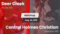 Matchup: Deer Creek vs. Central Holmes Christian  2018