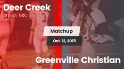 Matchup: Deer Creek vs. Greenville Christian 2018