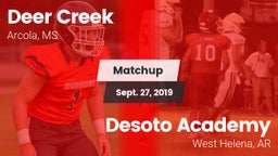 Matchup: Deer Creek vs. Desoto Academy  2019