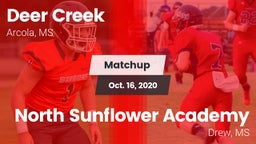 Matchup: Deer Creek vs. North Sunflower Academy  2020