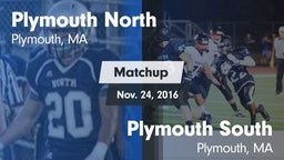 Matchup: Plymouth North vs. Plymouth South  2016