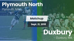 Matchup: Plymouth North vs. Duxbury  2018