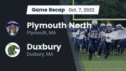 Recap: Plymouth North  vs. Duxbury  2022