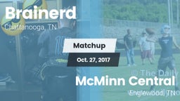 Matchup: Brainerd vs. McMinn Central  2017