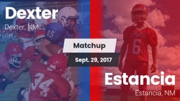 Matchup: Dexter vs. Estancia  2017