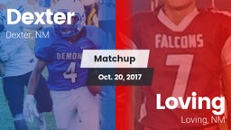 Matchup: Dexter vs. Loving  2017