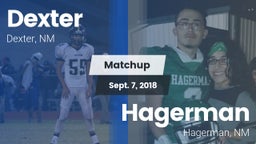 Matchup: Dexter vs. Hagerman  2018