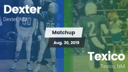 Matchup: Dexter vs. Texico  2019