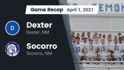 Recap: Dexter  vs. Socorro  2021