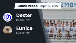 Recap: Dexter  vs. Eunice  2022