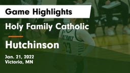 Holy Family Catholic  vs Hutchinson  Game Highlights - Jan. 21, 2022