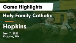 Holy Family Catholic  vs Hopkins  Game Highlights - Jan. 7, 2023