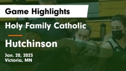 Holy Family Catholic  vs Hutchinson  Game Highlights - Jan. 20, 2023