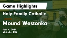 Holy Family Catholic  vs Mound Westonka  Game Highlights - Jan. 4, 2024