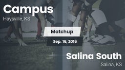 Matchup: Campus High vs. Salina South  2016