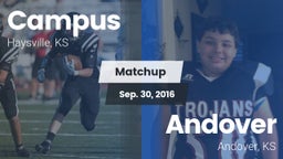 Matchup: Campus High vs. Andover  2016