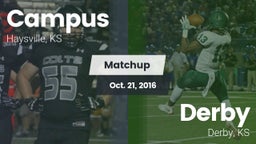 Matchup: Campus High vs. Derby  2016