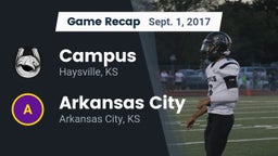 Recap: Campus  vs. Arkansas City  2017