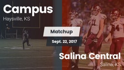 Matchup: Campus High vs. Salina Central  2017