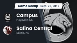 Recap: Campus  vs. Salina Central  2017