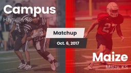 Matchup: Campus High vs. Maize  2017