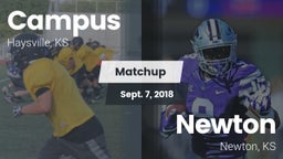 Matchup: Campus High vs. Newton  2018