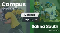 Matchup: Campus High vs. Salina South  2018